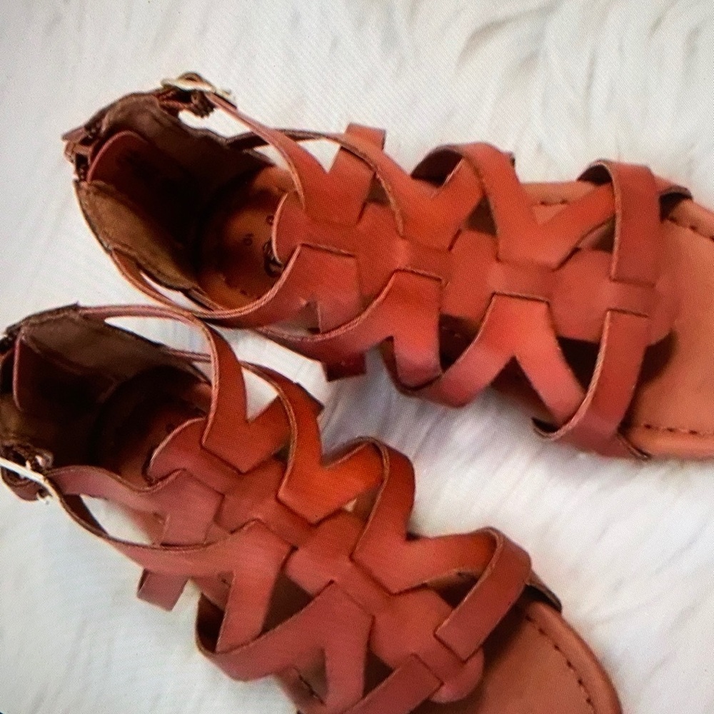Good condition with floral shoes